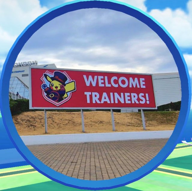 World Championships Welcome Trainers Billboard - 2022 Pokémon World Championships PokéStop