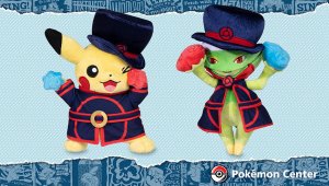 World Championships Pokémon Center Pop-Up Store Pikachu & Roserade Plush