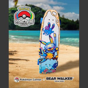 World Championships Pokémon Center Pop-Up Store World Championships 2024 Bear Walker Skateboard