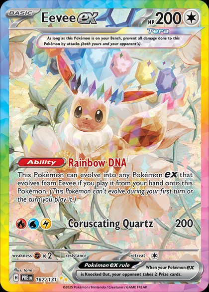 Prismatic Evolutions Eevee ex