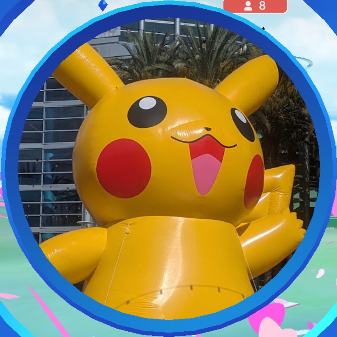 World Championships Giant Pikachu PokéStop