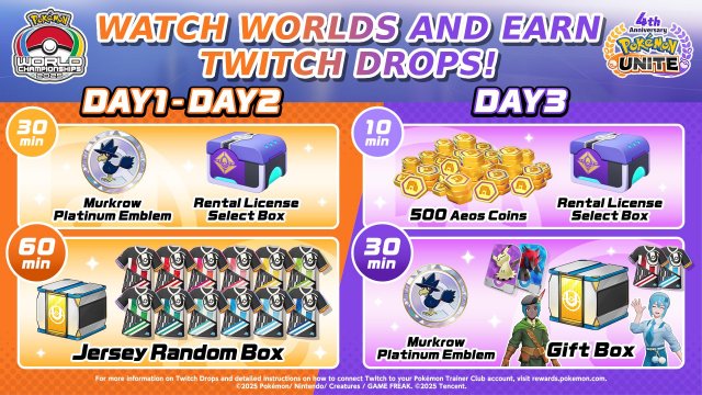 UNITE Twitch Drops