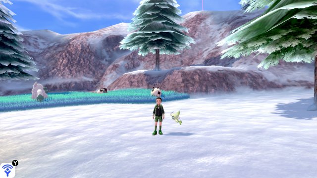 There's Snow Right Now In Pokémon Sword & Shield For An Event