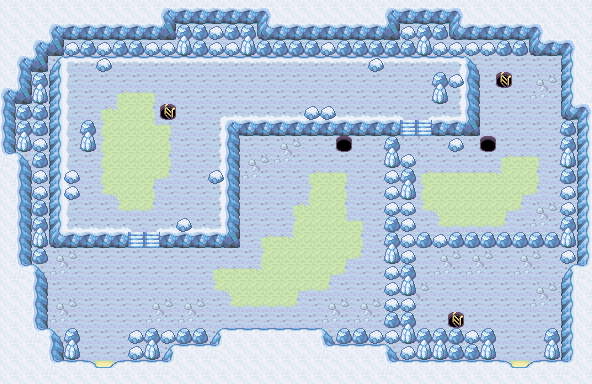 Pokemon LeafGreen Version Mt Light Island 1-Path to Moltres Map for Game  Boy Advance by Mew_Jadester - GameFAQs