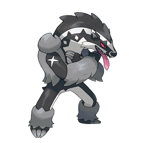 Obstagoon 862 Serebiinet Pokédex