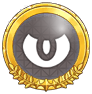 Gold Dark-type Badge