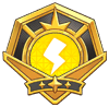 Gold Electric Move Badge