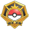 Gold Poke Ball Badge