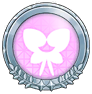 Silver Fairy-type Badge