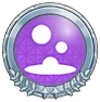 Silver Poison-type Badge