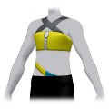 Canari's Crop Top Lemon Yellow