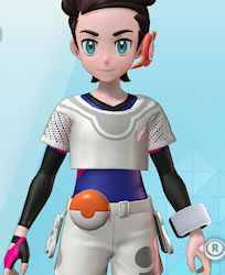 Mesh-Sleeve Crop Top