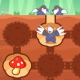 Link tunnels to get all the mushrooms!