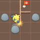 Shove the rocks to reach the goal!