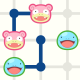 Draw lines to link matching Pokémon!