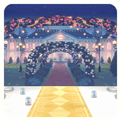 Starry Garden Party Room