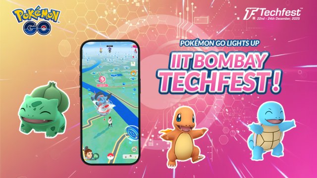 Pokemon GO at Techfest 2025
