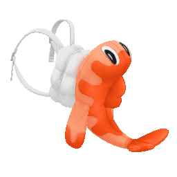 Curly Form Tatsugiri Backpack