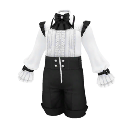 Gothic Shorts Set