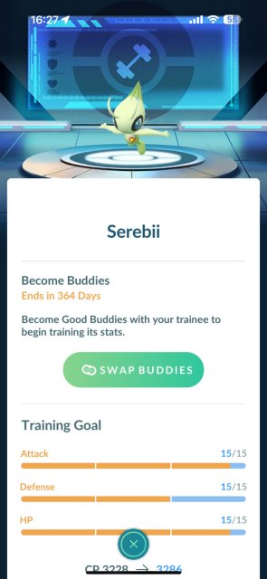 Hyper Training in Pokmon GO