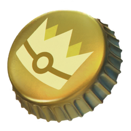 Gold Bottle Cap