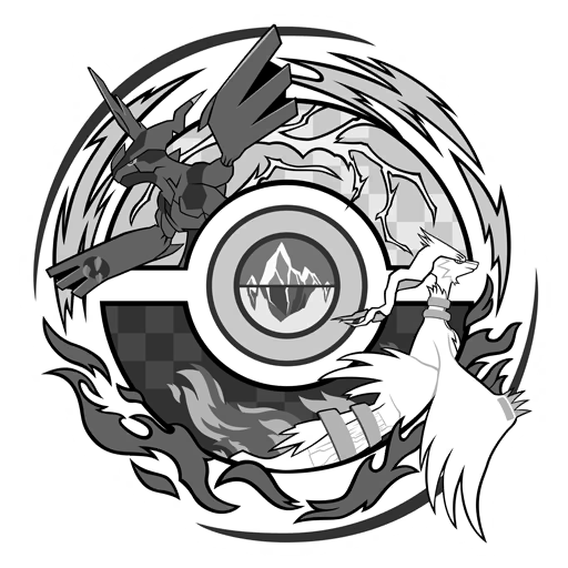 Reshiram and Zekrom sticker