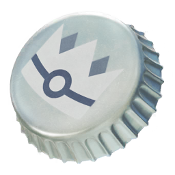 Silver Bottle Cap