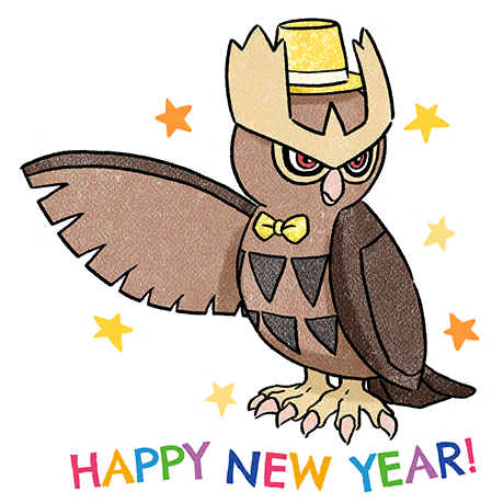 New Year 2023 Noctowl