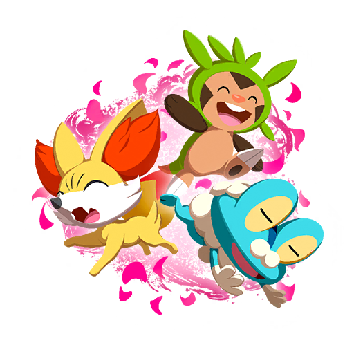 Chespin, Fennekin, Froakie