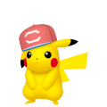 Pikachu (Alola Cap) in Pokémon HOME