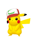 Pikachu (Partner Cap) in Pokémon HOME