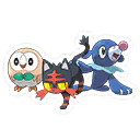 Reward for Challenge Register all the first-partner Pokémon that trainers can choose in Alola!
