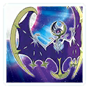 Reward for Challenge Register Lunala from Pokémon Sun or Pokémon Moon