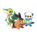 Reward for Challenge Register all the first-partner Pokémon that trainers can choose in Unova!