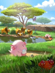 Reward for Challenge Deposit Chansey and Tauros from Pok&eacute;mon FireRed or Pok&eacute;mon LeafGreen for Nintendo Switch!