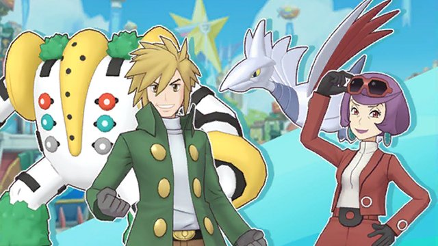 Monday: Pokémon Legends Arceus - Regigigas Distribution + Pokémon Masters  EX - Sinnoh Champion Stadium + Pokémon UNITE - Holowear -  News