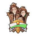 1 Star Dressed to Give Thanks Medal