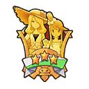 3 Star High-Flying Seaside Holiday Medal