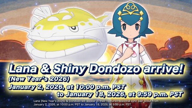 Pok�mon Masters - Fishing Up A Golden New Year