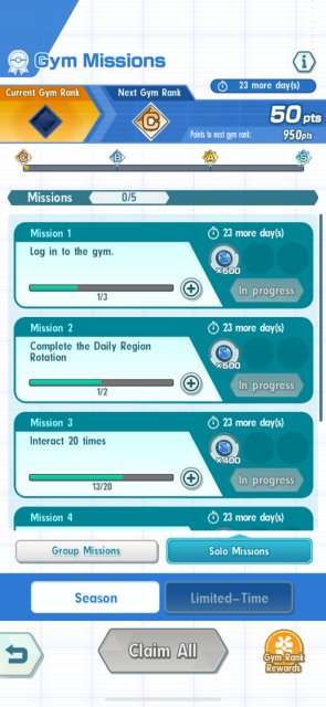 Trainer Gym in Pokémon Masters EX