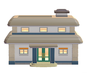 Beige City house kit