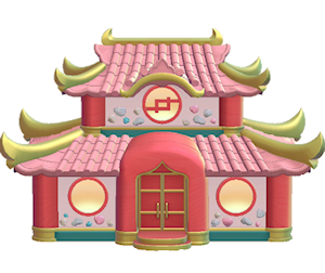 Pink Imperial house kit