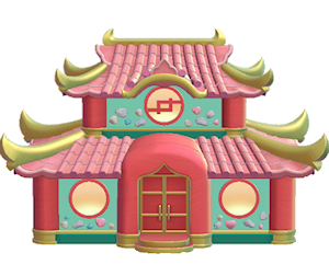 Aquamarine Imperial house kit