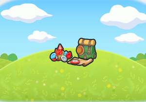 Treasure-hunting set