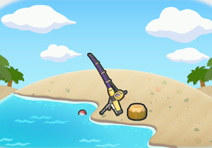 Ocean fishing spot