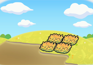 Marshy tall grass