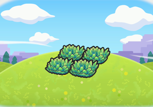 Elevated tall grass