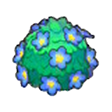 Adorable hedge (blue)