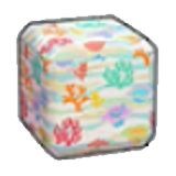 Colorful corals print