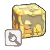 Damaged mosaic tiling